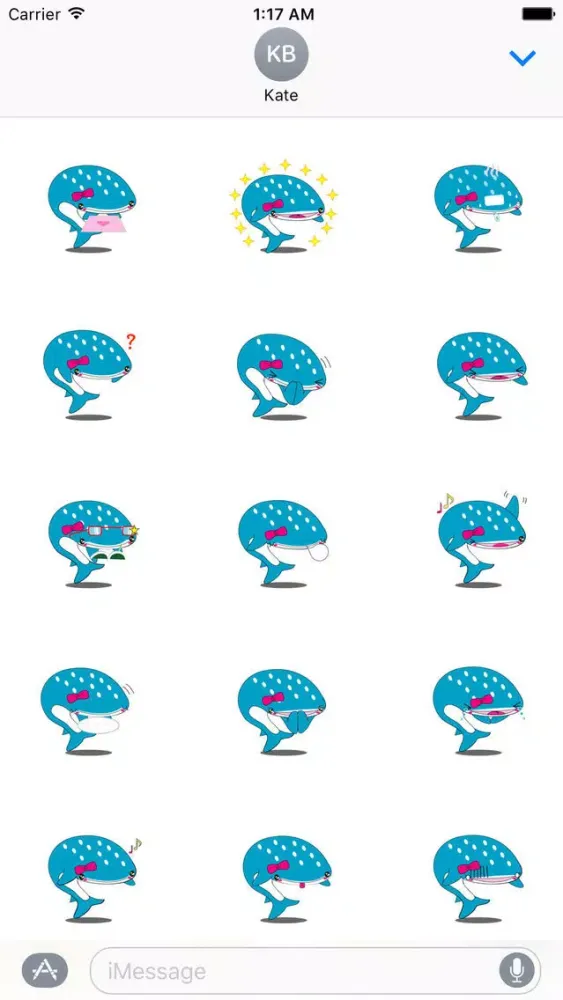 Giant Whale Shark Sticker Screenshots