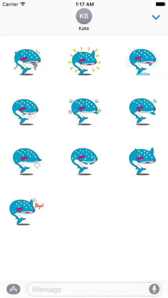 Giant Whale Shark Sticker Screenshots