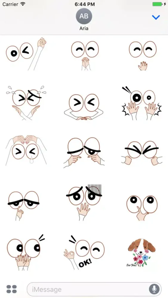 Screenshot di Animated Hedgehog - Black Cat and Dog Sticker