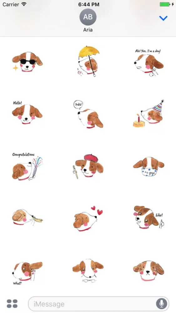 Screenshot di Animated Hedgehog - Black Cat and Dog Sticker