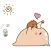 Pink Groundhog Emoji Sticker
