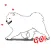 Samoyed Dog Smileymoji Sticker