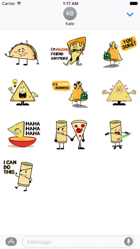 Taco Emoji TacoMoji Sticker স্ক্রিনশট