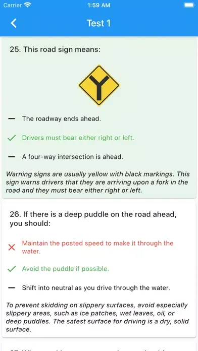 Captures d'écran de Us Car Theory Test