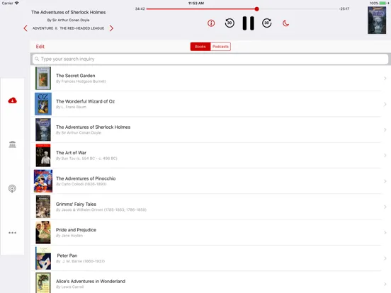 Capturas de pantalla de Audiobooks - Librivox library iPad 