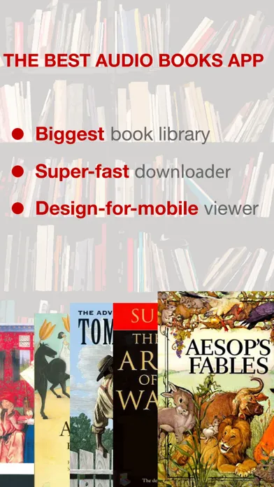 Capturas de pantalla de Audiobooks - Librivox library