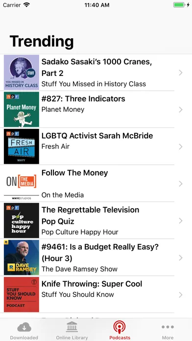 Capturas de pantalla de Audiobooks - Librivox library