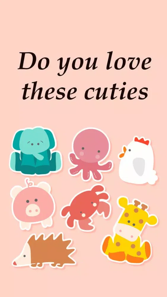 Toonimal - Toon animal Stickers Ekran Görüntüleri