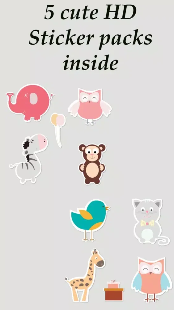 Toonimal - Toon animal Stickers Ekran Görüntüleri