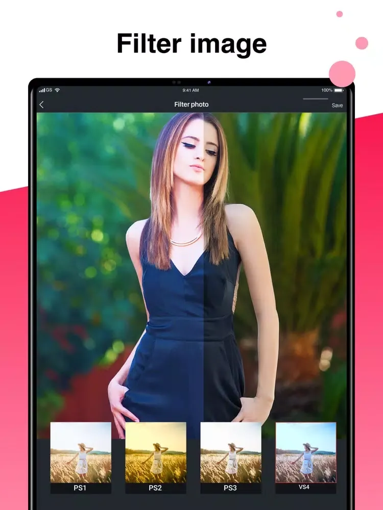 Ảnh chụp màn hình của PicSaver: Photo & Video Editor iPad 