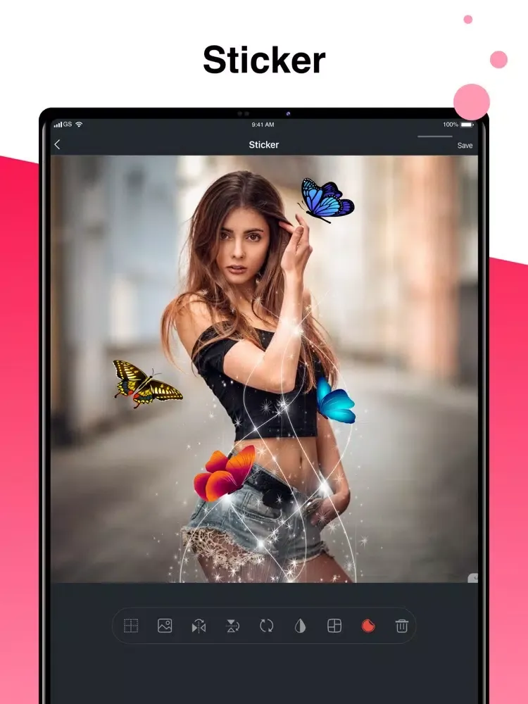 Ảnh chụp màn hình của PicSaver: Photo & Video Editor iPad 