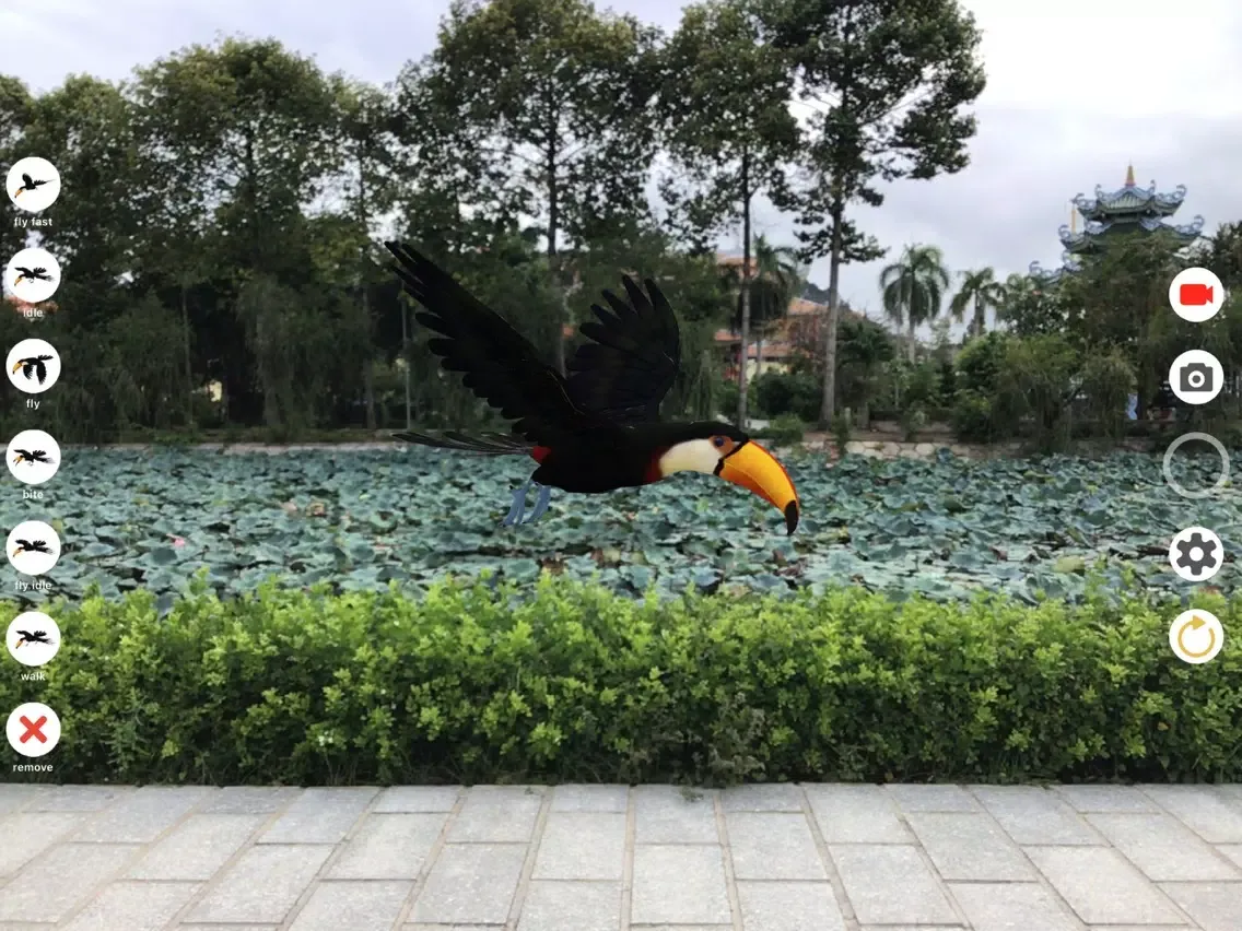 Tangkapan skrin Unimal iPad 