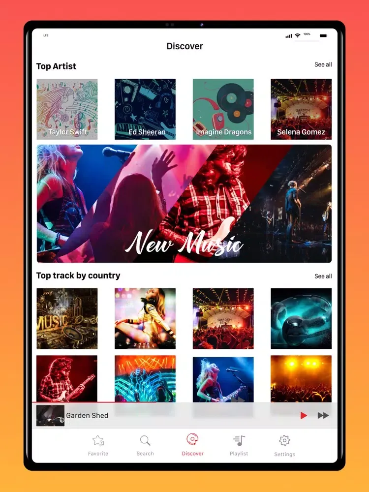 Captures d'écran de Misu - Music Tube video Player iPad 