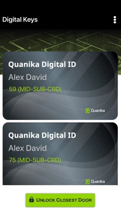 Quanika Digital ID應用截圖