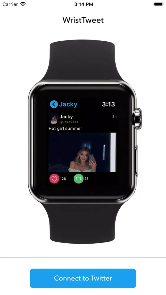 WristTweet App for Twitter Screenshots