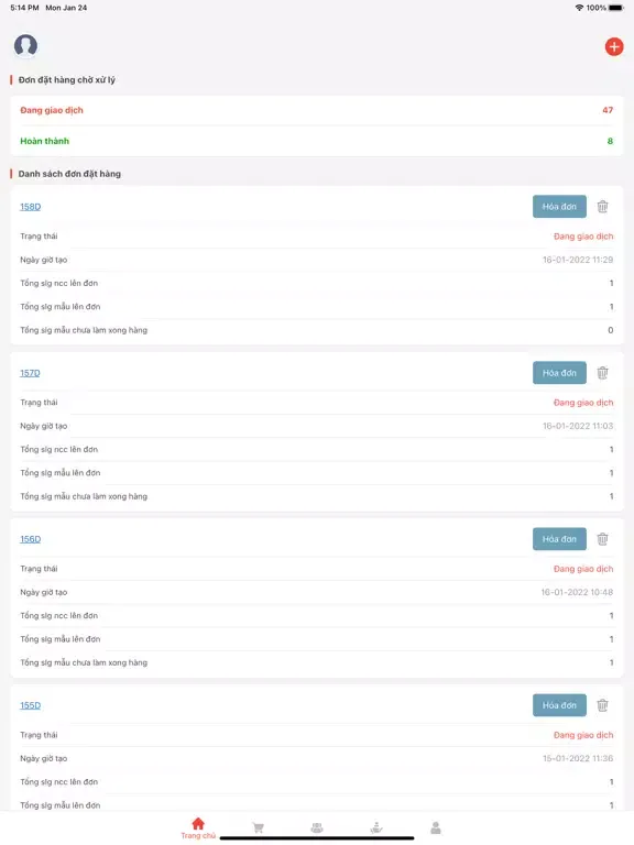 Capturas de pantalla de M PLus Managerment iPad 