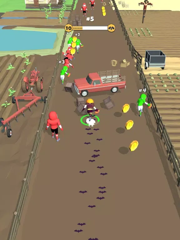 Dodge Race 3D iPad  स्क्रीनशॉट
