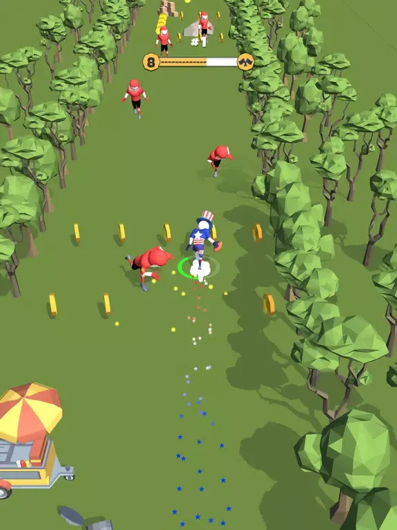 Dodge Race 3D iPad  स्क्रीनशॉट