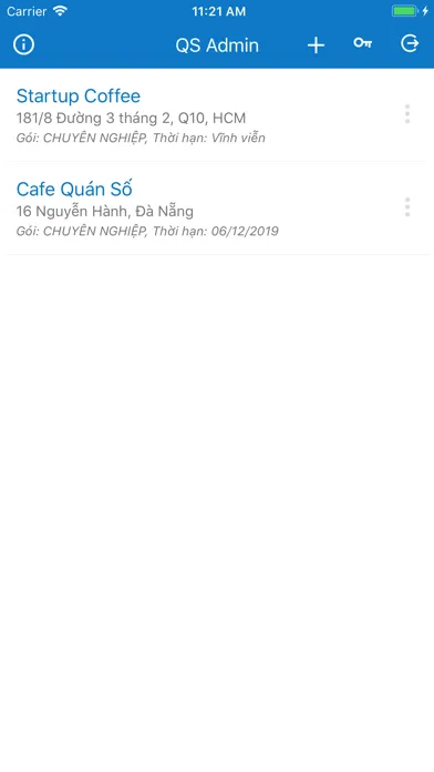 QS Admin Ekran Görüntüleri
