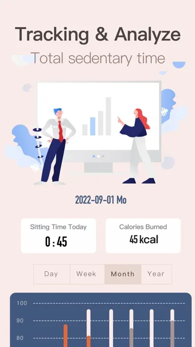 Sitting Alarmy: Reminder Alarm स्क्रीनशॉट
