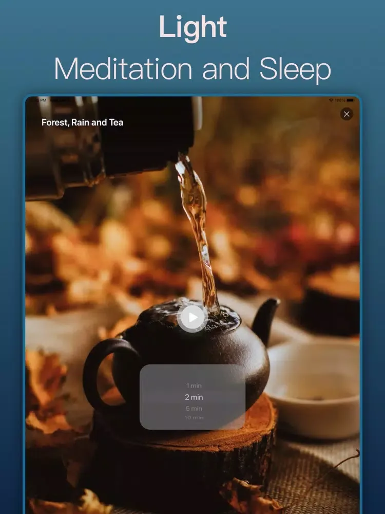 Capturas de pantalla de Light Pro: Sleep & Meditation iPad 