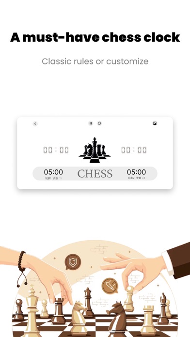تصاویر Chess Clock - Chess, Go, Timer