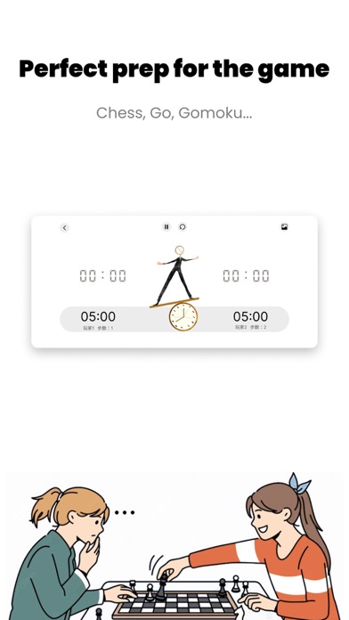 تصاویر Chess Clock - Chess, Go, Timer