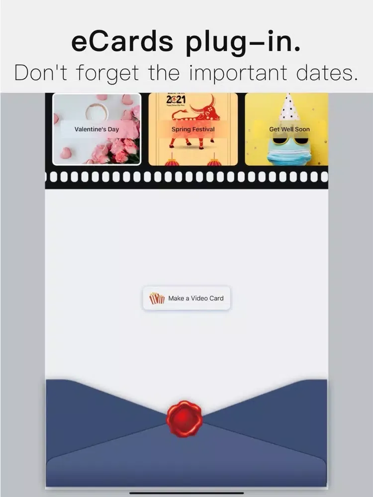 Capturas de pantalla de MiSu - My Video eCards Maker iPad 