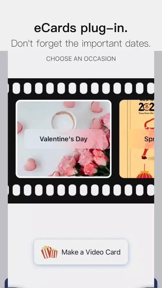 Capturas de pantalla de MiSu - My Video eCards Maker
