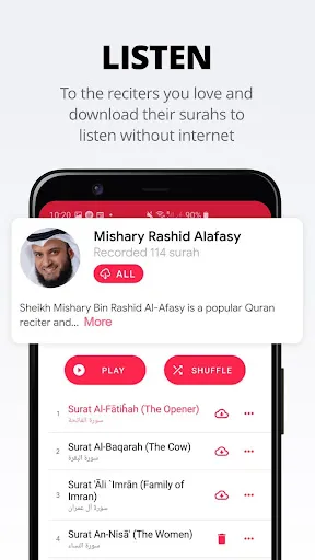 Quran Pro: Read, Listen, Learn应用截图