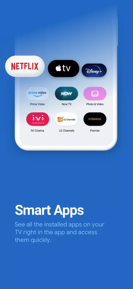 Скриншоты Samsung Smart TV Remote
