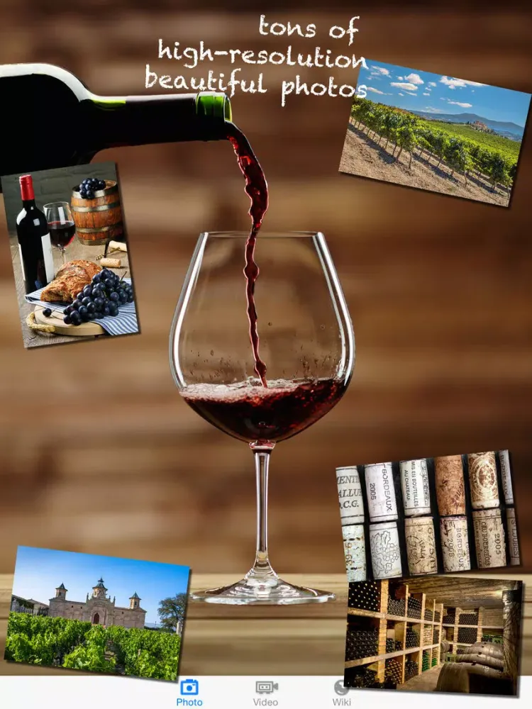 ภาพหน้าจอของ Bordeaux Wines iPad 