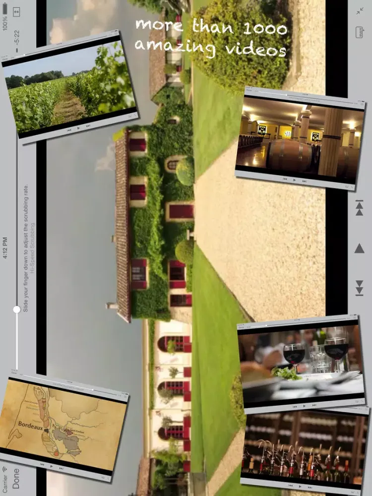 ภาพหน้าจอของ Bordeaux Wines iPad 