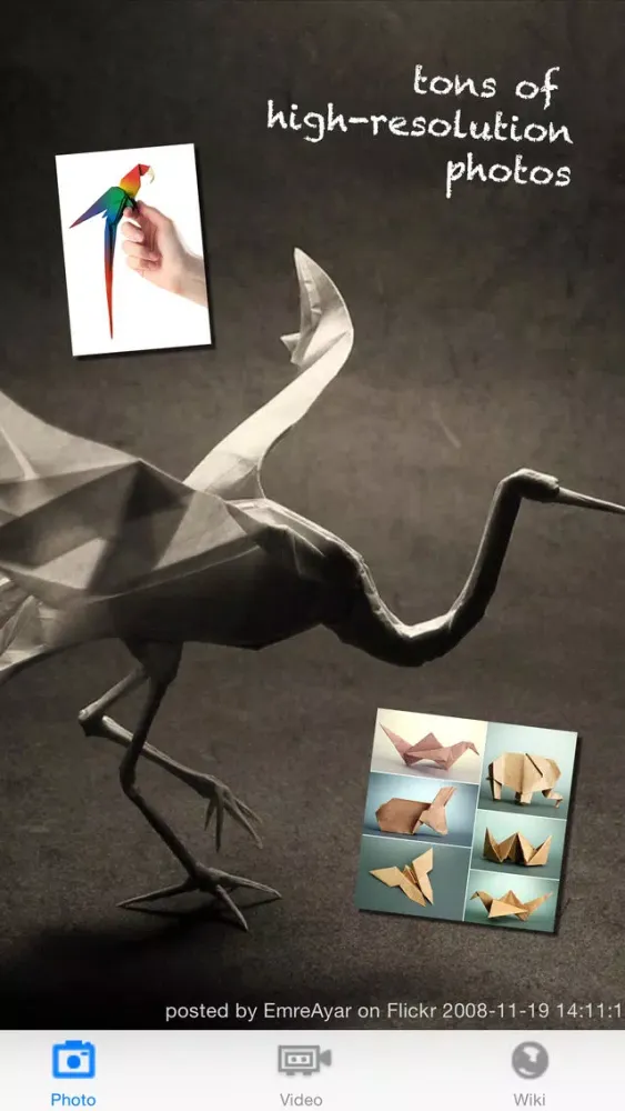 Ảnh chụp màn hình của Origami Paper Craft