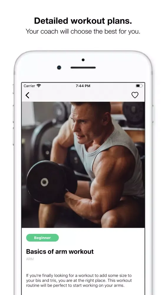 Capturas de tela do Fitlife - Fitness & Workout