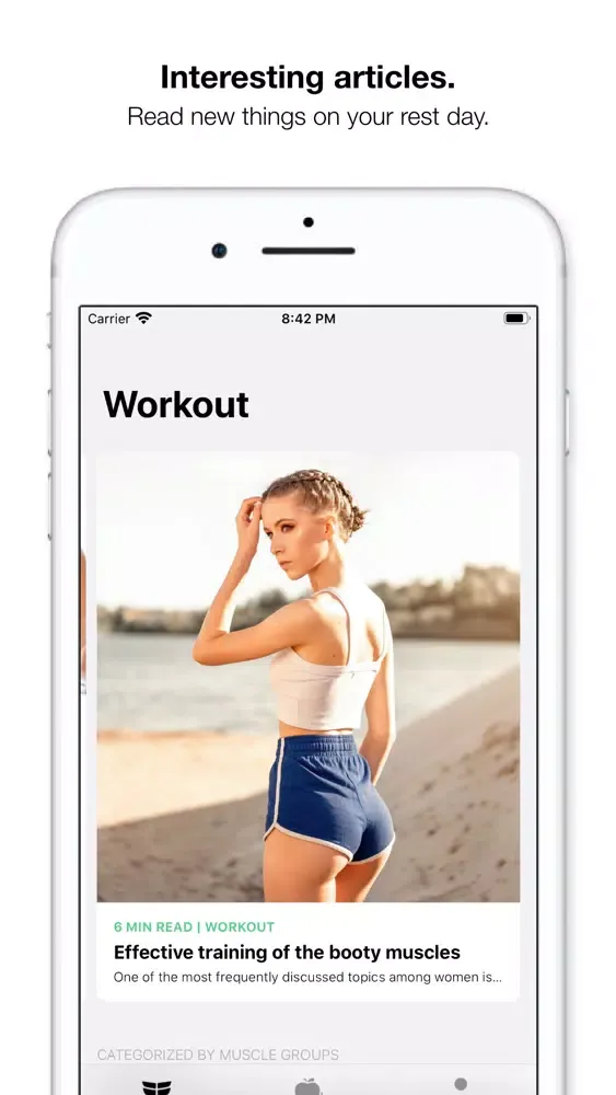 Capturas de tela do Fitlife - Fitness & Workout