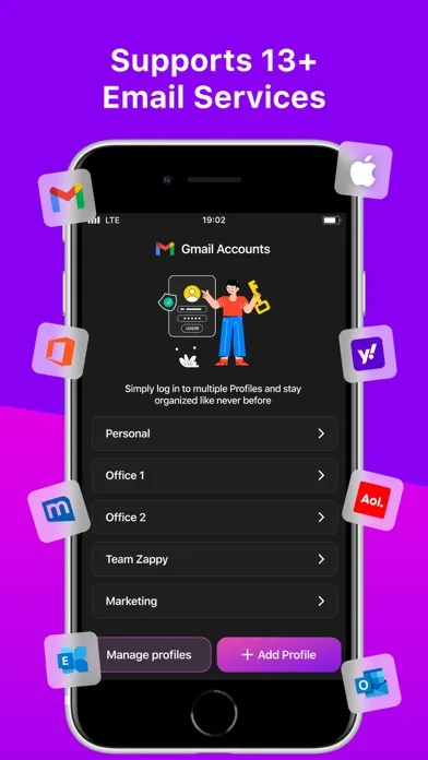 Zrzuty ekranu AI Email Writer: Access Emails