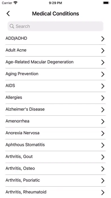 Captures d'écran de Natural Medical Protocol
