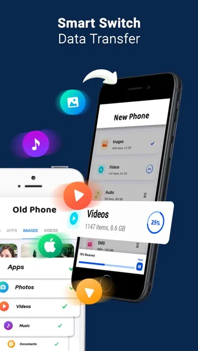 Скриншоты Smart Switch my Phone