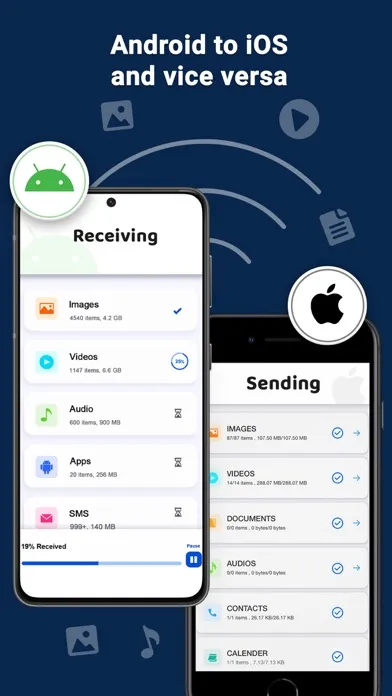 Скриншоты Smart Switch my Phone