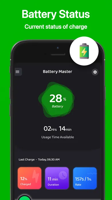 Battery Life Status, Saver應用截圖