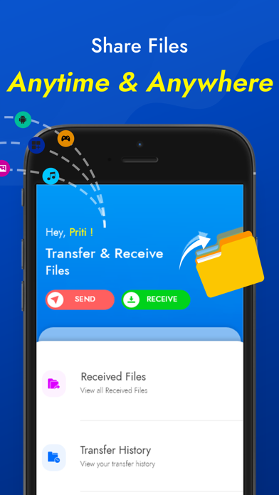 Zrzuty ekranu PoleShare - Transfer & Send