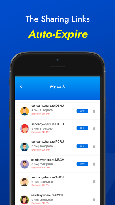Zrzuty ekranu PoleShare - Transfer & Send