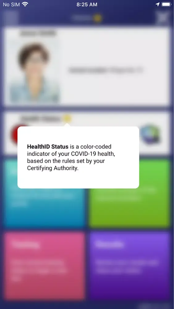 Capturas de pantalla de QMC HealthID™