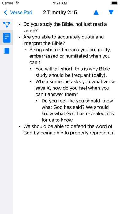 VerseCloud - Bible Study Tool スクリーンショット