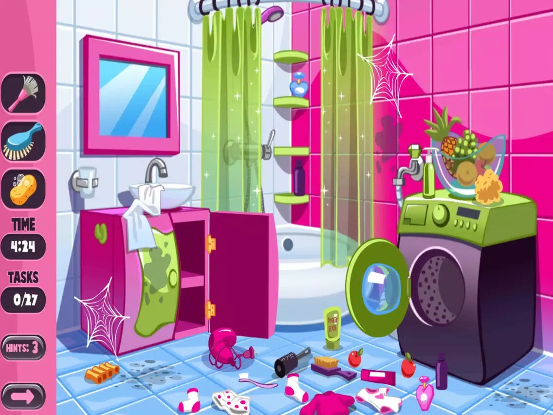 Скриншоты Baby House Cleaning iPad 