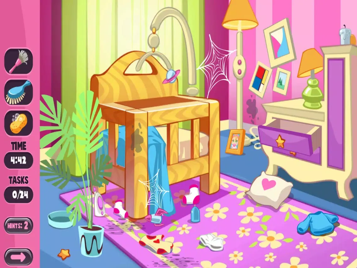 Скриншоты Baby House Cleaning iPad 