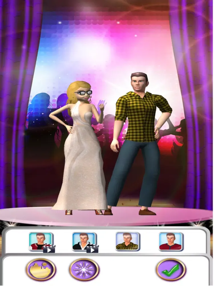 Crazy Girls Dress Up 3D iPad 应用截图