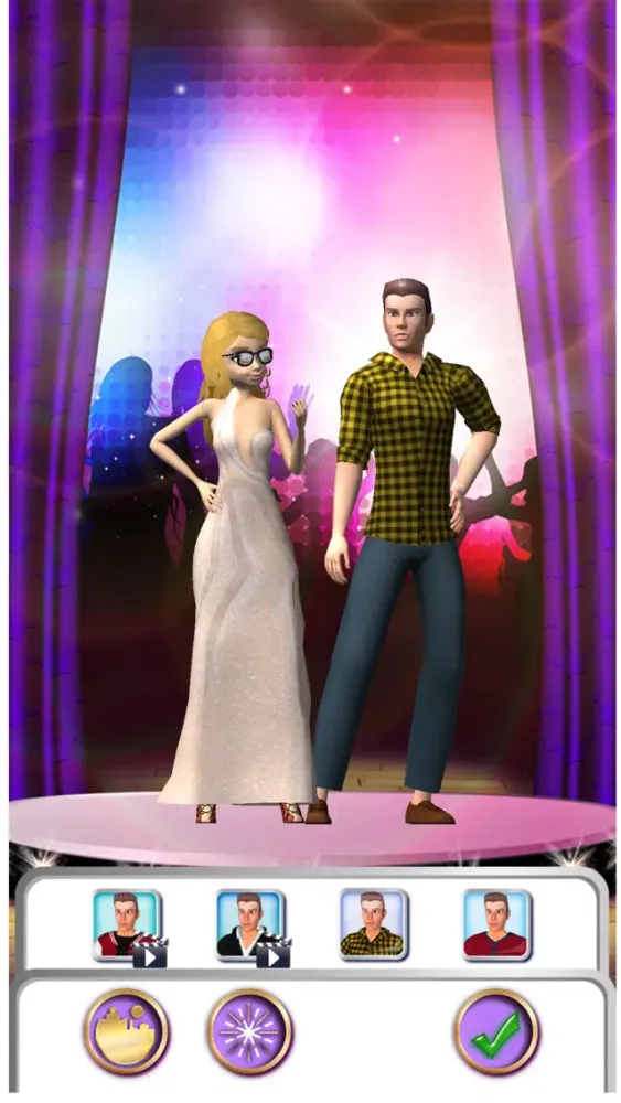 Crazy Girls Dress Up 3D应用截图
