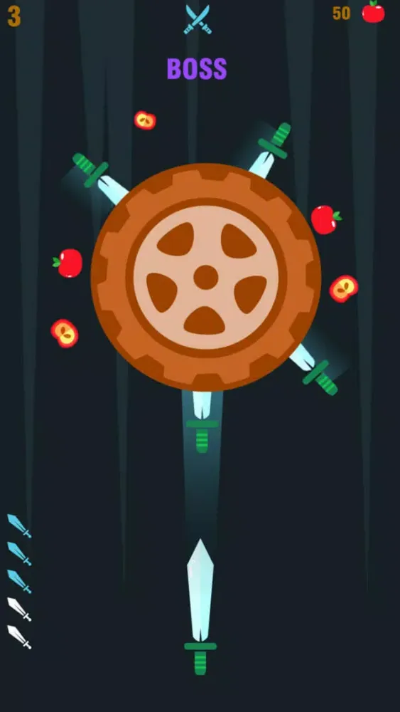 Crazy Knife Hit Screenshots